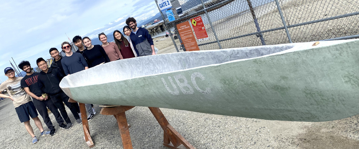 UBC Concrete Canoe wins first place at ASCE PNW competition